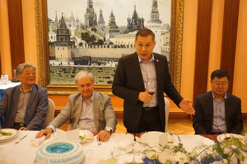 Встреча с послами, стоявшими у истоков Организации Встреча с послами, стоявшими у истоков Организации