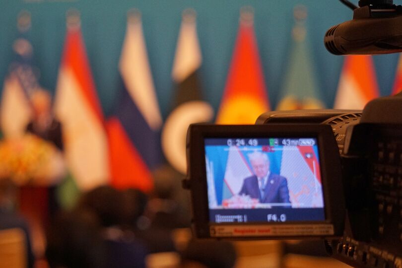 Пресс-конференция по итогам Встречи Секретарей Советов безопасности государств-членов ШОС Пресс-конференция по итогам Встречи Секретарей Советов безопасности государств-членов ШОС