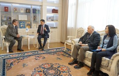Генеральный секретарь ШОС принял Президента Пресс-клуба ШОС