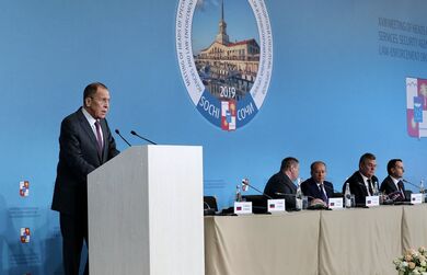 Выступление Министра иностранных дел Российской Федерации С.В.Лаврова на XVIII Совещании руководителей специальных служб, органов безопасности и правоохранительных органов иностранных государств, Сочи, 16 октбяря 2019 года