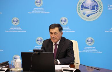 Брифинг по итогам наблюдения Миссии ШОС за выборами Президента Республики Таджикистан