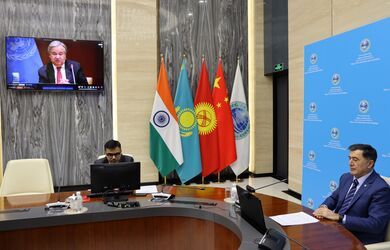 Генеральный секретарь ШОС выступил на Женевской международной конференции по Афганистану