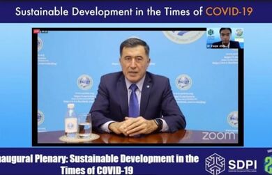 SCO Secretary General’s video message to the inaugural plenary of 23rd Sustainable Development Conference, flagship annual event of SDPI, Pakistan